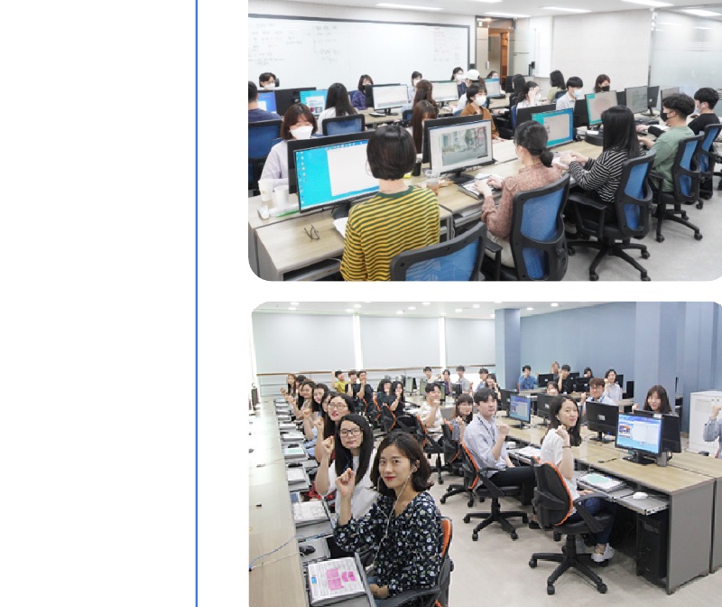 최첨단 시설을 갖춘 대규모 작업장