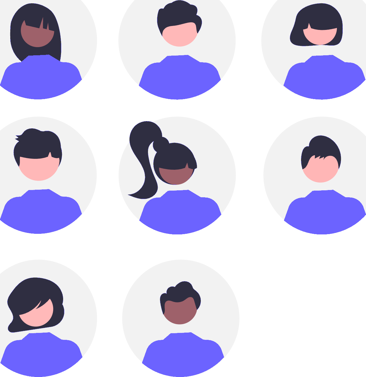 Specialist workforce illustration